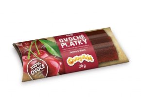 plátky jablko višen