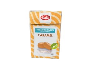 Karamelové bonbony bez cukru, 44 g