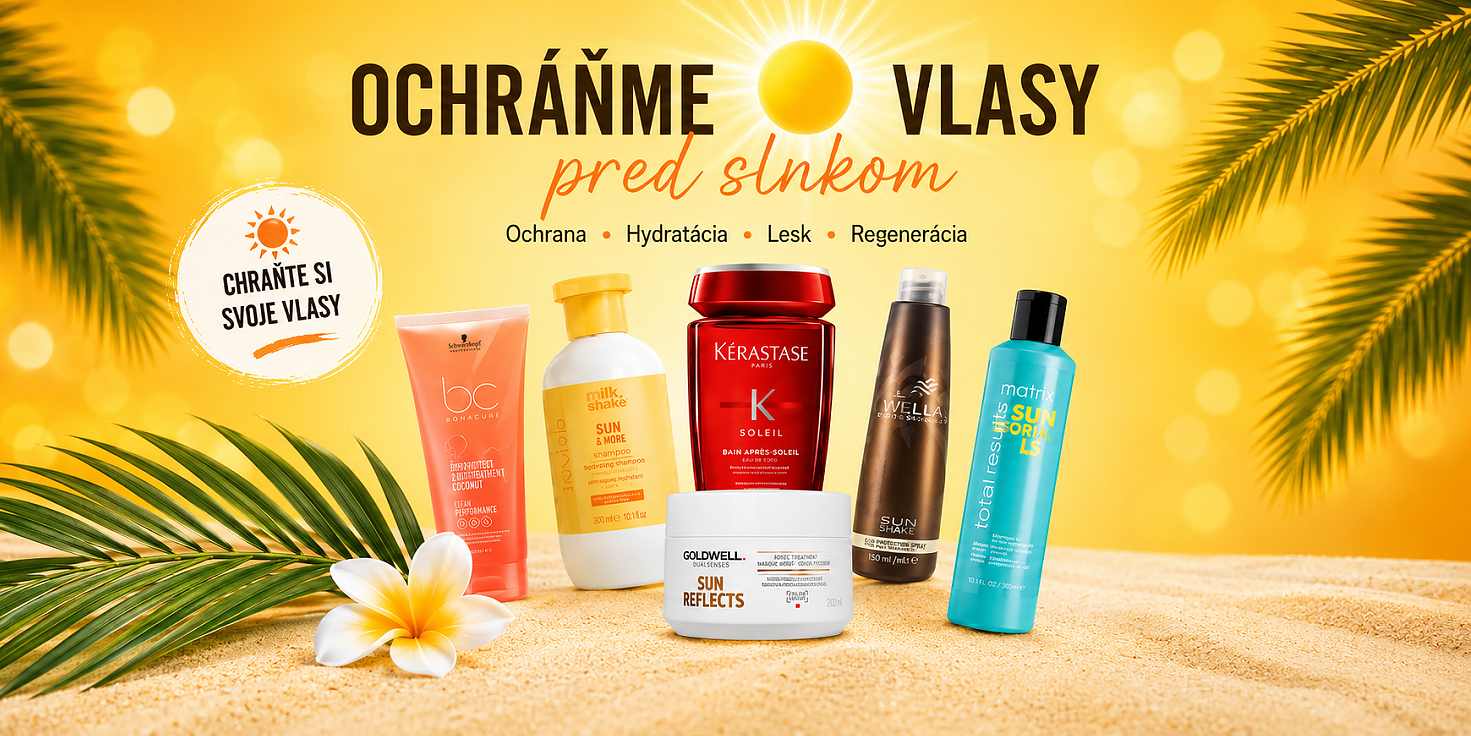 Leto - starostlivosť o vlasy v lete a k moru