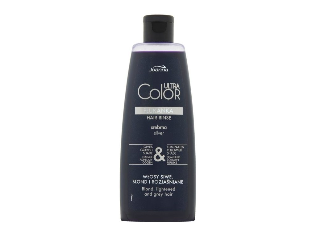 JOANNA Ultra Color SILVER Hair Rinse 150ml - tónovacia vlasová voda (preliv) - strieborná