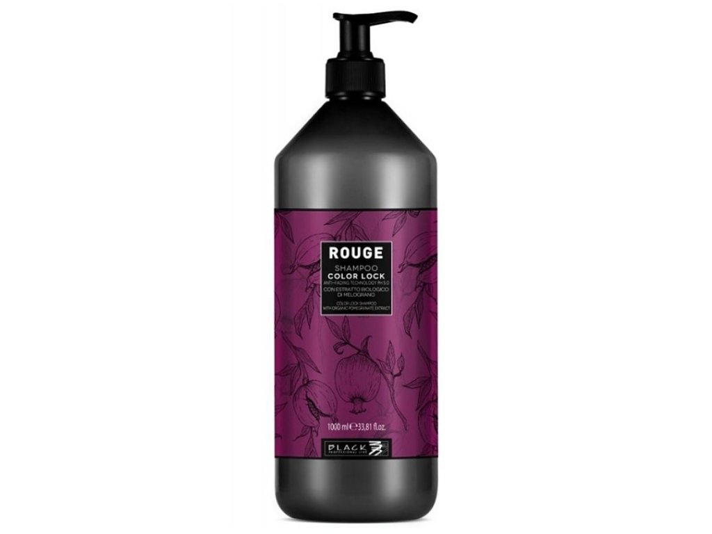 BLACK Rouge Shampoo Color Lock 1000ml - Sulphate Free šampón pre farbené vlasy