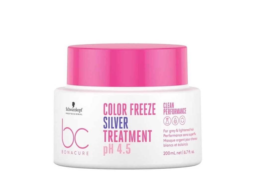 SCHWARZKOPF BC Color Freeze Silver Treatment 200ml - kôra pre studenú blond