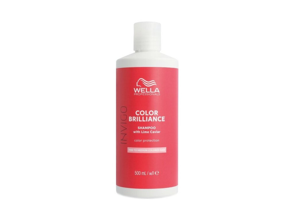 WELLA Invigo Brilliance Color Shampoo Fine Normal 500ml - šampon pre farbené vlasy