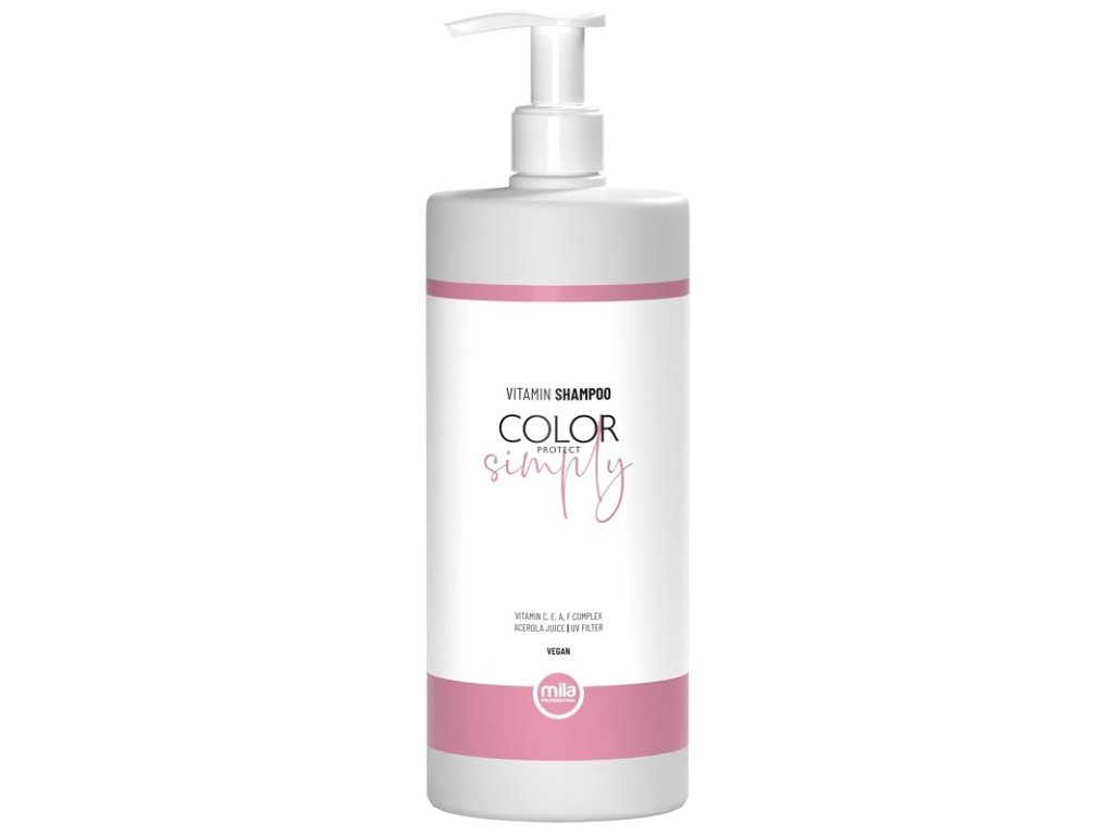 MILA Professional Color Simply Vitamin Shampoo 950ml - ochranný šampón na farbené vlasy