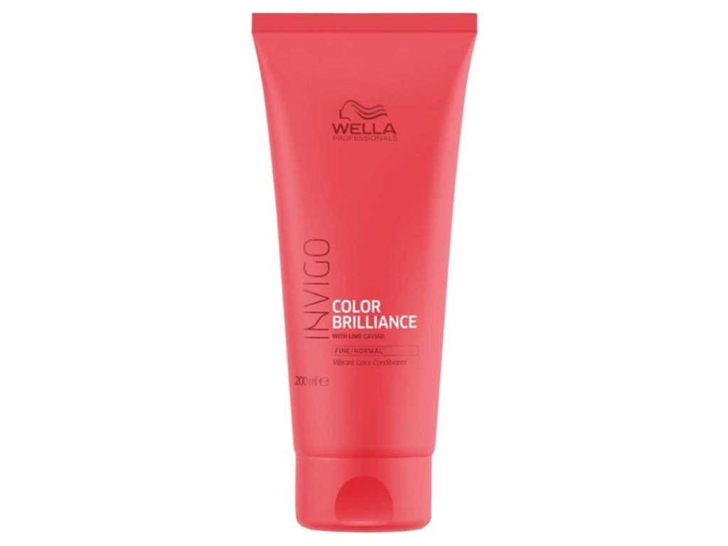 WELLA Invigo Brilliance Color Conditioner Fine Normal 200ml - balzám na farbené vlasy