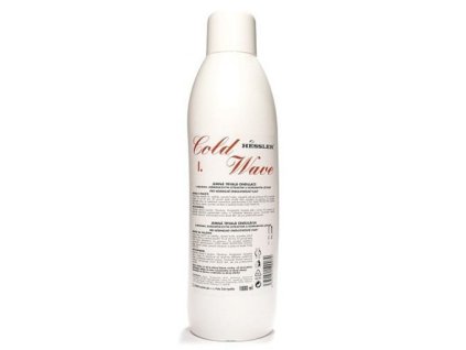 HESSLER Cold Wave 1 - trvalá ondulácia na normálne ondulovateľné vlasy 1000ml