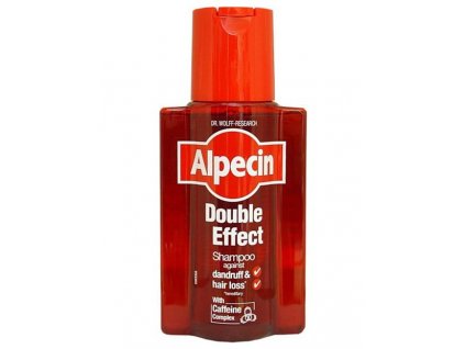 ALPECIN Double Effekt Coffein Shampoo 200ml - šampón proti lupinám a vypadávaniu vlasov
