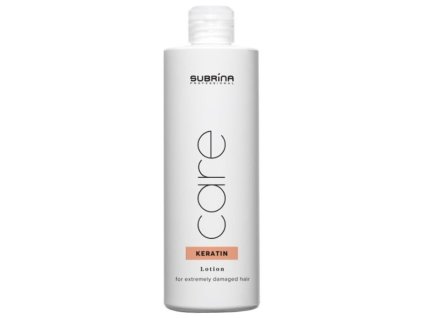 SUBRÍNA Care Keratin Lotion 480ml - keratínová starostlivosť pre extrémne poškodené vlasy