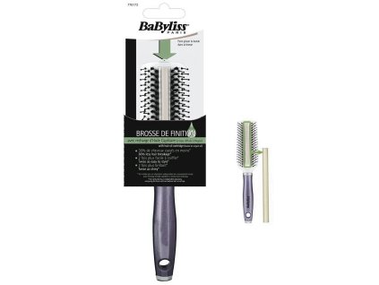 BABYLISS Paris Brosse De Finition - kefa na vlasy s Arganovým olejom - strieborná