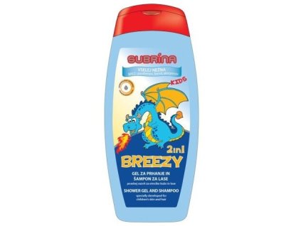SUBRÍNA For Kids Breezy 2v1 250ml - detský sprchový gél a šampón 2v1