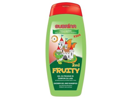 SUBRÍNA For Kids Fruity 2v1 250ml - detský sprchový gél a šampón 2v1