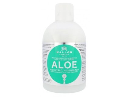 KALLOS KJMN Aloe Shampoo 1000ml - hydratačný šampón s Aloe Vera na suché vlasy