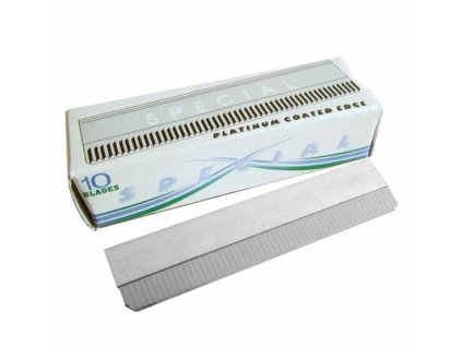 SPECIAL Blades Platinum Coated Edge - špeciálne žiletky do zarezávacích britiev 1x10ks