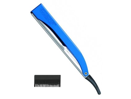 KIEPE Professional Pre Cut BLUE kadernícka britva s efilačnými nástavcom - modrá