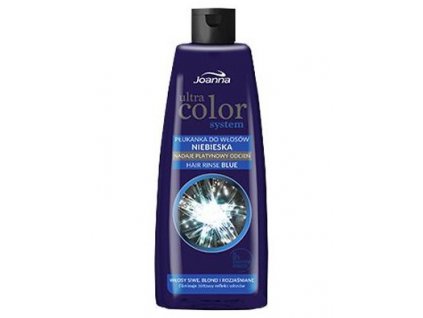 JOANNA Ultra Color BLUE Hair Rinse 150ml - tónovacia vlasová voda (preliv) - modrá
