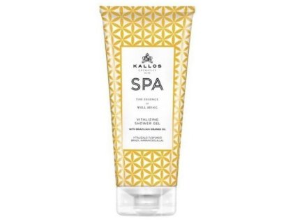 KALLOS SPA Orange Oil VitalizingShower Gel 200ml - sprchový gel s olejem z pomeranče