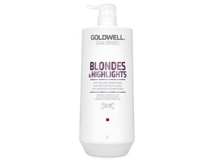GOLDWELL Dualsenses Blondes And Highlights Conditioner 1000ml - neutralizuje žlté odtiene