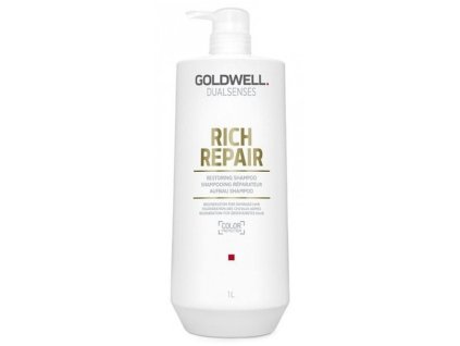 GOLDWELL Dualsenses Rich Repair Shampoo 1000ml - regeneračný šampón pre suché vlasy