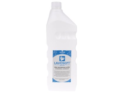 LAVOSEPT Pokožka Dezinfekčný roztok na ruky a kožu 1000ml - s vôňou trnky, náhradná náplň