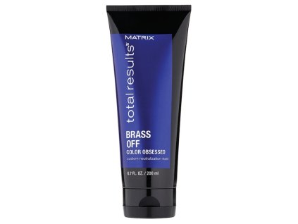 MATRIX Total Results Brass Off Silver Mask 200ml - maska pre blond a melírované vlasy