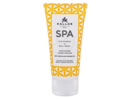 KALLOS SPA Indulging Hand Cream 50ml - krém na ruky s pomarančovým olejom