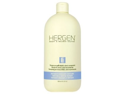 BES Hergen B1 Šampón 1000ml - pre farbené, po trvalej a oslabené vlasy