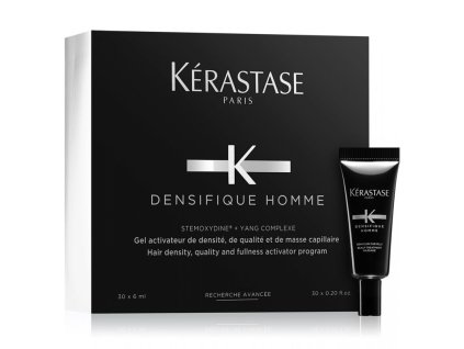 KÉRASTASE Densifique Homme 30x6ml - aktivátor rastu a väčšej hustoty vlasov pre mužov