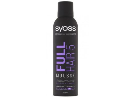SYOSS Professional Full Hair 5 Mousse 250ml - penové tužidlo pre objem vlasov