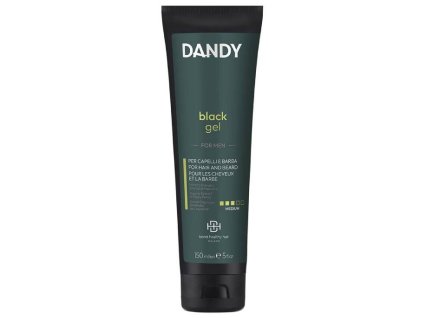 DANDY For Men Black Gel 150ml - farbiaci gél na bradu, fúzy a vlasy