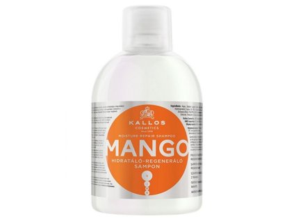 KALLOS KJMN Mango Shampoo 1000ml - šampón na poškodené a suché vlasy