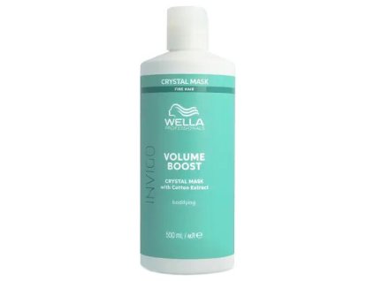 WELLA Invigo Volume Boost Crystal Mask 500ml - objemová maska na jemné vlasy
