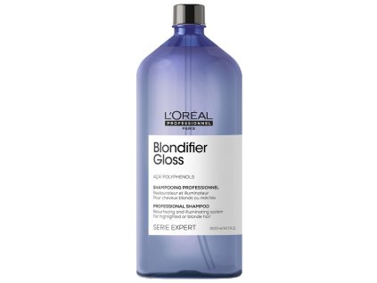 LOREAL Expert Blondifier Gloss Shampoo 1500ml - šampón pre lesk blond vlasov