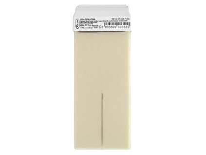RO.IAL. Latte Profesionálne depilačný vosk so širokou Roll-on hlavicou - mlieko 100ml