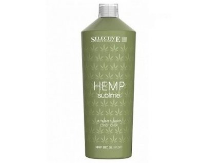 SELECTIVE Hemp Sublime Conditioner 1000ml - kondíc. s konopným olejom pre suché vlasy