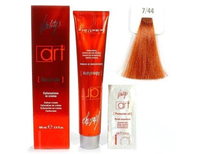 VITALITYS Art Absolute Art Absolute farba na vlasy - intenzívna blond medená 7-44