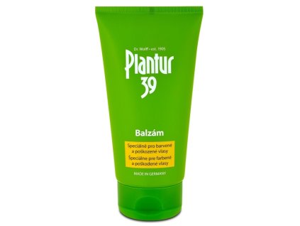 PLANTUR 39 Kofeínový balzam proti vypadávaniu vlasov na farbené a poškodené vlasy 150ml