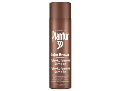 PLANTUR 39 Color Brown fyto-kofeínový šampón proti padaniu na hnedé vlasy 250ml