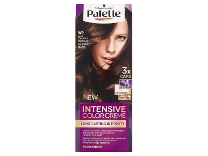 SCHWARZKOPF Palette W2 (3-65) Intensive Color Creme - farba na vlasy - Tmavo čokoládová