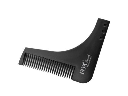 FOX Barber Expert Beard Comb - hrebeň pre presné tvarovanie a úpravu fúzov