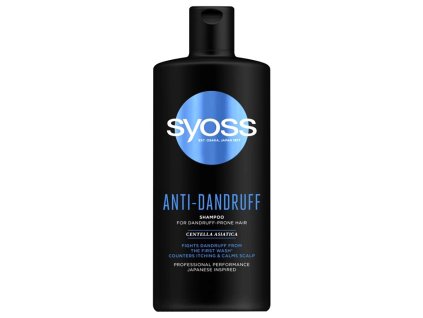 SYOSS Professional Anti-Dandruff Shampoo 440ml - odstraňuje lupiny už od prvého použitia
