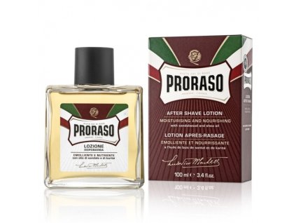 PRORASO Sandalwood Vyživujúca voda po holení - santalové drevo 100ml