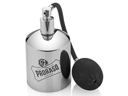 PRORASO Luxusný pochrómovaný rozprašovač na kolínske