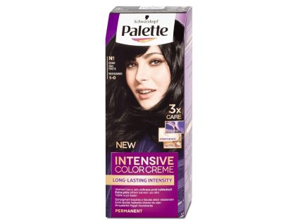 SCHWARZKOPF Palette N1 (1-0) Intensive Color Creme - farba na vlasy - Čierna