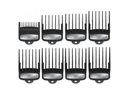 WAHL 03171-600 Prídavné hrebene WAHL Premium - Set 8ks + organizér