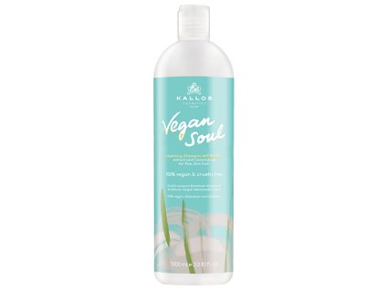 KALLOS Vegan Soul Volumizing Shampoo 1000ml - šampón bez silikónov pre objem vlasov