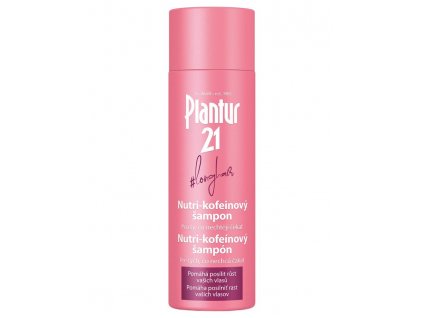 PLANTUR 21 Longhair Nutri-kofeínový šampón pre posilnenie rastu vlasov 200ml