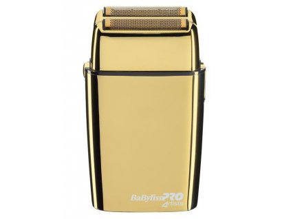 BABYLISS PRO FXFS2GE FOIL FX02 Barbers - zlatý profi dvoj planžetový holiaci strojček