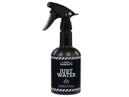 BARBURYS Just Water Rozprašovač na vodu, čierny 600ml