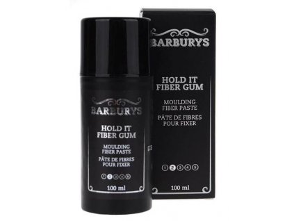 BARBURYS Hold It Fiber Gum 100ml - tvarovacia vláknitá pasta na vlasy