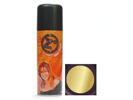 Z GOOD MARK Gold Farebný lak na vlasy 125ml - farba na vlasy v spreji - zlatá